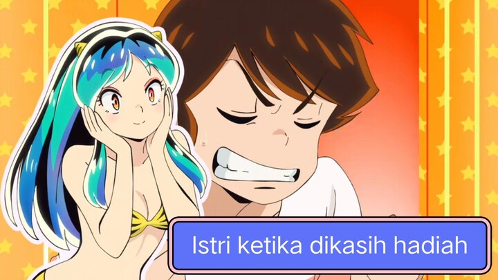 #KompetisiKreasiUnggahan2 , Istrilu ketika elu kasih hadiah