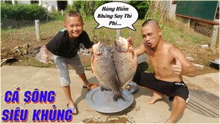 Cá Sông Siêu Khủng " Nướng Cách Thuỷ " Ẩm Thực Món Ngon Sau Những Ngày Dài Nghỉ Dịch