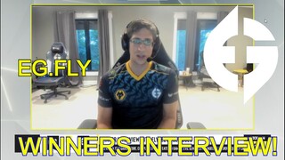 WINNERS INTERVIEW!-Evil Geniuses vs. Quincy Crew - DPC NA Tour 3 - ESL One Season 18 (EG.FLY)