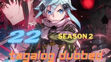 Sword Art Online season 2 episode 22 Tagalog Dubbed