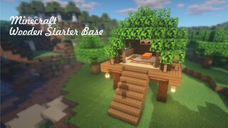 Wooden starter base in minecraft