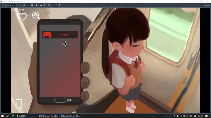 Gadis kecil juga berencana pulang kampung untuk merayakan Tahun Baru, Godot