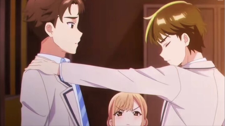 Cowok ini mau terlihat keren depan ceweknya!?