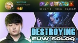 ShowMaker Montage - Destroying EUW SoloQ - MSI 2021