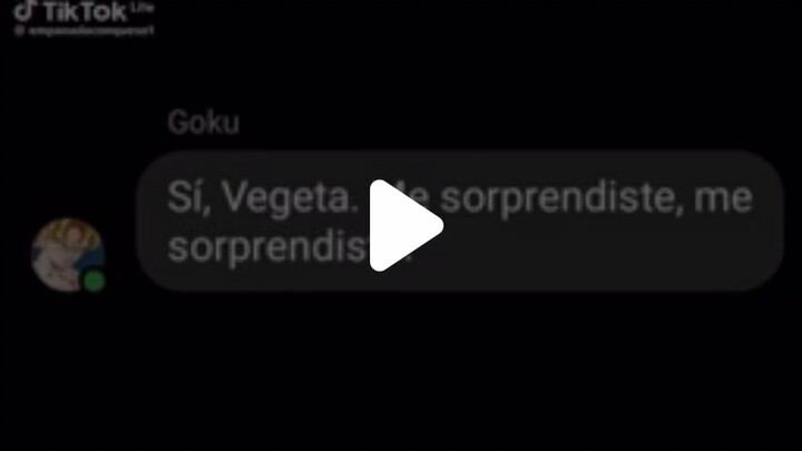 Vegeta se quilló