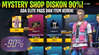 MYSTERY SHOP FF APRIL 2022 RILIS BESOK ADA ELITE PASS DISKON 90%!