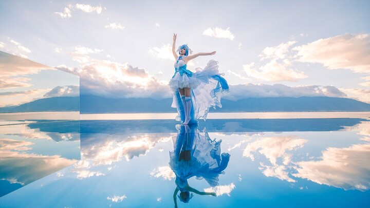 【Herring】Hook up and swear ❤️ Anniversary work｜Self-singing and dancing｜cos Lem ice crystal dress ~ 