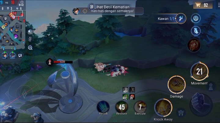 Bijan, skill Sama dengan Johnson ML