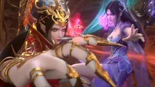 XIAOYAN menggunakan Teknik Tubuh Kaca King Kong VS Ular Surga Iblis Kuno || episode 164