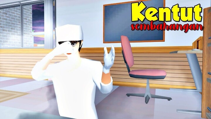 Kentut Sembarangan - Tragedi Kentut part 4 - Sakura School Simulator