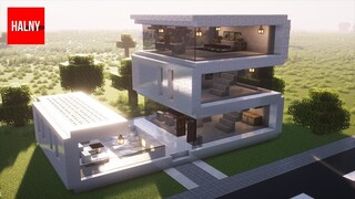 Ultra modern house - Minecraft tutorial