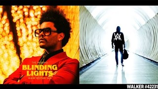 Blinding Lights ✘ Faded [Remix Mashup] - The Weeknd & Alan Walker