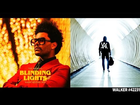 Blinding Lights ✘ Faded [Remix Mashup] - The Weeknd & Alan Walker