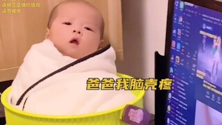 爸爸带娃就两字“靠谱”！