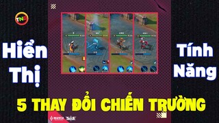 Liên quân 5 Thay Đổi Cơ Chế Chiến Trường beta Mới [Chính] nội năng mới Flo, raz hayate, TNG Phần 5