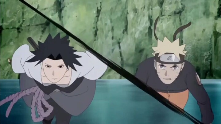 Naruto and Sasuke best fight