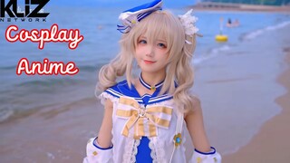 Cosplay đi dạo bờ biển