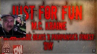 MC Kraine JUST FOR FUN (LYRICS VIDEO) Reaction video
