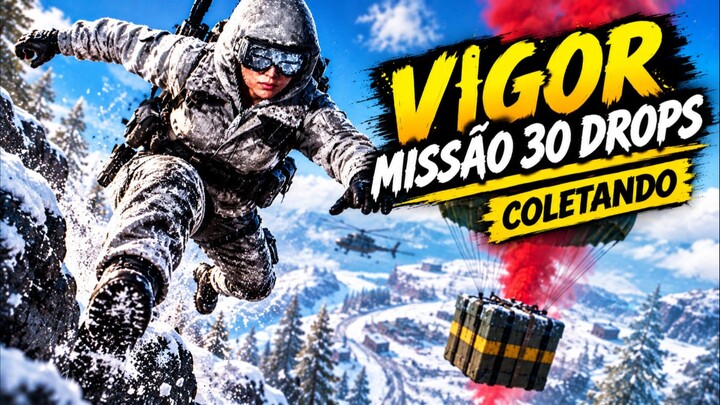 🔴🔥VIGOR AO VIVO LIVE  Em busca de 30 Drops (PS4)