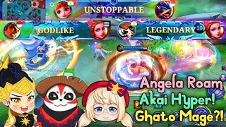 ANGELA + AKAI HYPER + GHATO MAGE = AUTO WIN?!🔥Heartstring Gameplay🌸