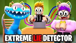 LankyBox Takes LIE DETECTOR TEST In Roblox RAINBOW FRIENDS 2!? (SHOCKING LIES REVEALED!)