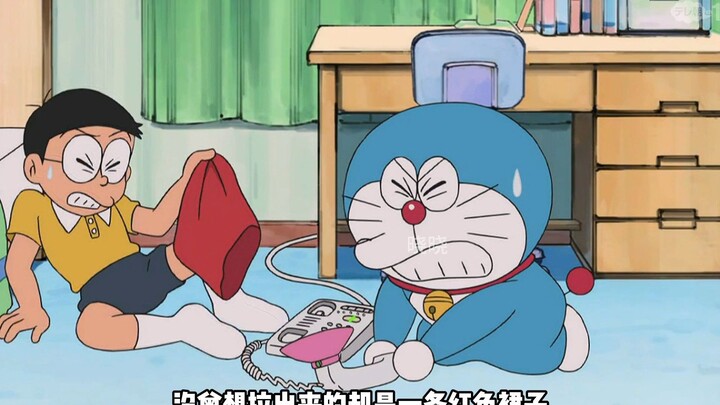 出木衫每晚都被电话威胁骚扰，大雄出手埋伏抓凶手