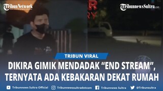 Detik-detik Windah Basudara Mendadak "End Stream", Ternyata Ada Kebakaran di Dekat Rumahnya