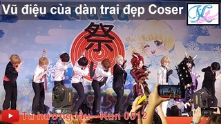 Part 7 - Vũ điệu của dàn trai đẹp coser Hakken ryou tại Fuyu Matsuri 2019