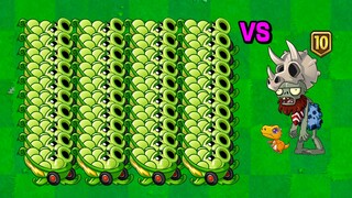 It turns out that physical damage can kill a level 10 zombie with 300 million drops of blood!