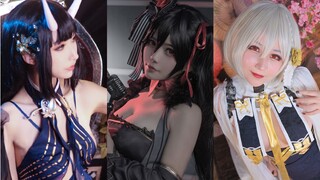 Azur Lane coser ladies and sister, mana yang jadi favorit kalian?