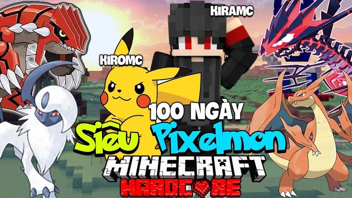 KiraMC Sinh Tồn 100 Ngày Minecraft Siêu Pixelmon Siêu Khó Cùng Anh Trai KiroMC !