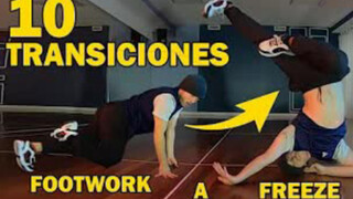 [دروس Bboy 8] 10 تقنيات حركات القدم والتجميد