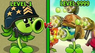 Anh Trai Của Pea Shooter Xuất Hiện MEGA GATLING PEA - Plants vs. Zombies 2 Hoa Quả Nổi Giận