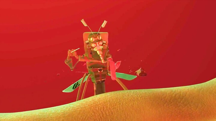 His wife was shot to death by a man, and the male mosquito even madly sucked blood in order to get r