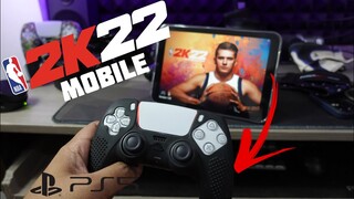 NBA 2K22 on Mobile with PS5 Controller