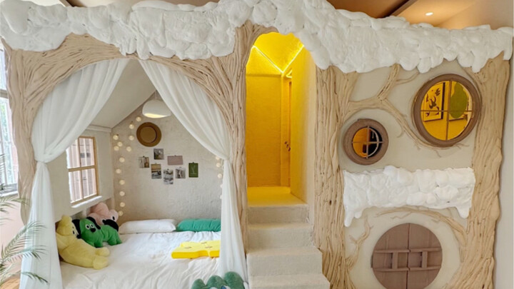 Saya membangun markas rahasia berupa vila di kamar hanya dalam waktu setengah tahun