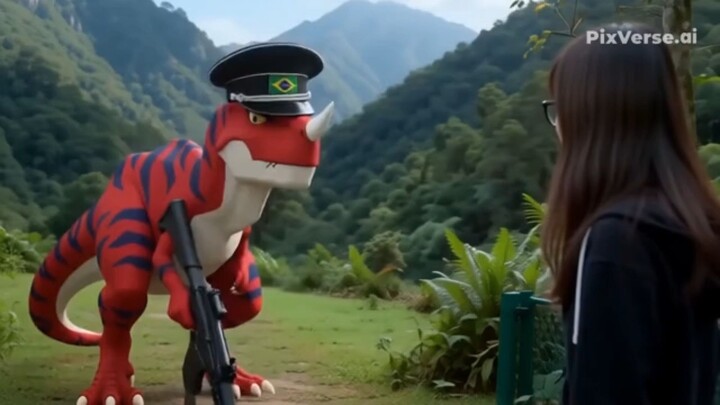 CAPITÃO CERATOSSAURO MATANDO O CHRIS CHAN E O GOOSEWORX