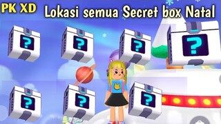 Lokasi semua Secret box di PK XD Update Musim Salju/Natal (7Secret box)