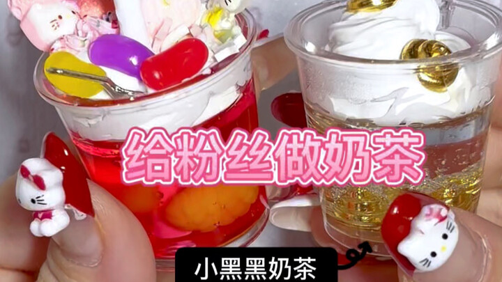 Trải nghiệm làm trà sữa immersive