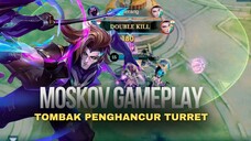 Moskov penghancur turret‼️1 vs 2 juga ayo aja sini‼️