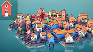 Townscaper - ตัวอย่างการเล่นเกม (iOS Android)