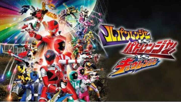 Kyuranger vs Lupin ranger vs patranger sub indo