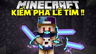 MINECRAFT SINH TỒN TRONG THẾ GIỚI KIẾM 1.18 | TẬP 4 | CHẾ TẠO KIẾM PHA LÊ TÍM VÀ TUYỆT CHIÊU ZORO !!