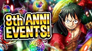 8th ANNIVERSARY EVENTS REVEALED! Free Gems! Blitz Battle! TM Legends on Anni Banner?!