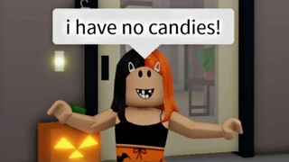 When you don't get candy on Halloween (meme) ROBLOX