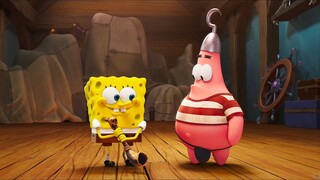 The first trailer of the 2025 animated film "SpongeBob SquarePants 4" is released, heading to the de