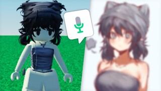 Drawing Roblox Avatars... in MIC UP !!