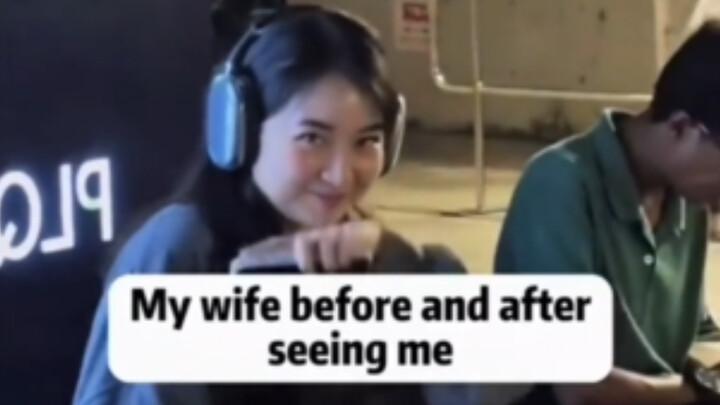 Before My Wife Saw Me vs. After She Saw Me