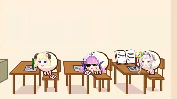 hololive偶像考试作弊三人组