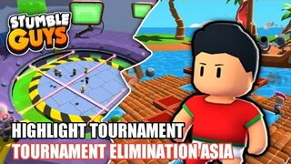 TIPIS HAMPIR MENANG TOURNAMENT ELIMINATION ASIA - STUMBLE GUYS
